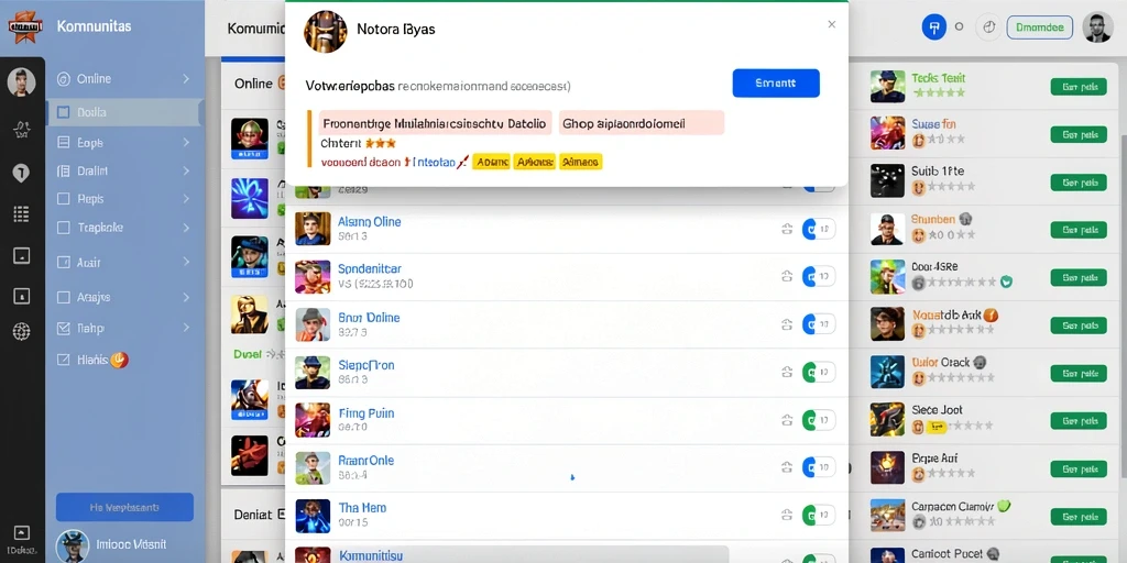 Tampilan antarmuka yang menarik dan intuitif.