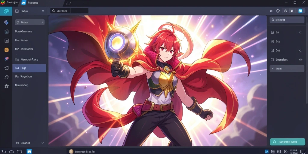 Tampilan awal game yang menarik dan mudah dinavigasi.