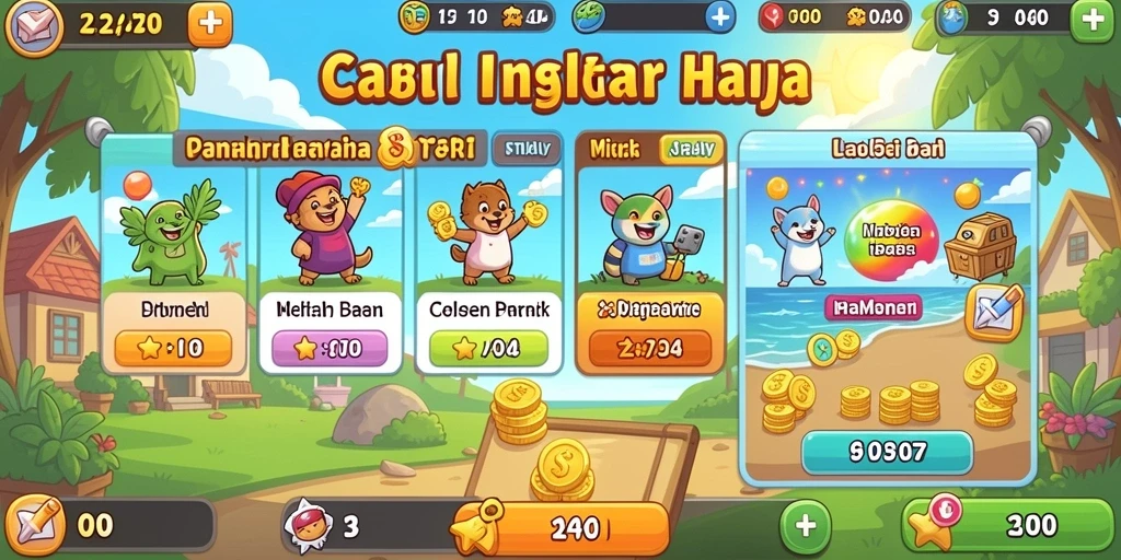 Tampilan antarmuka yang menarik dan mudah digunakan.