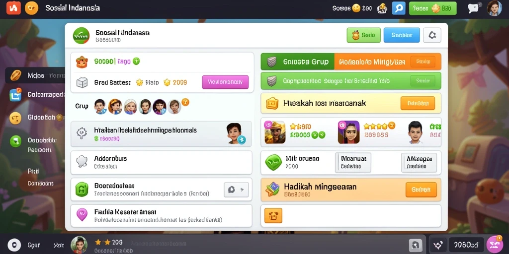 Tampilan antarmuka yang menarik dan mudah digunakan.
