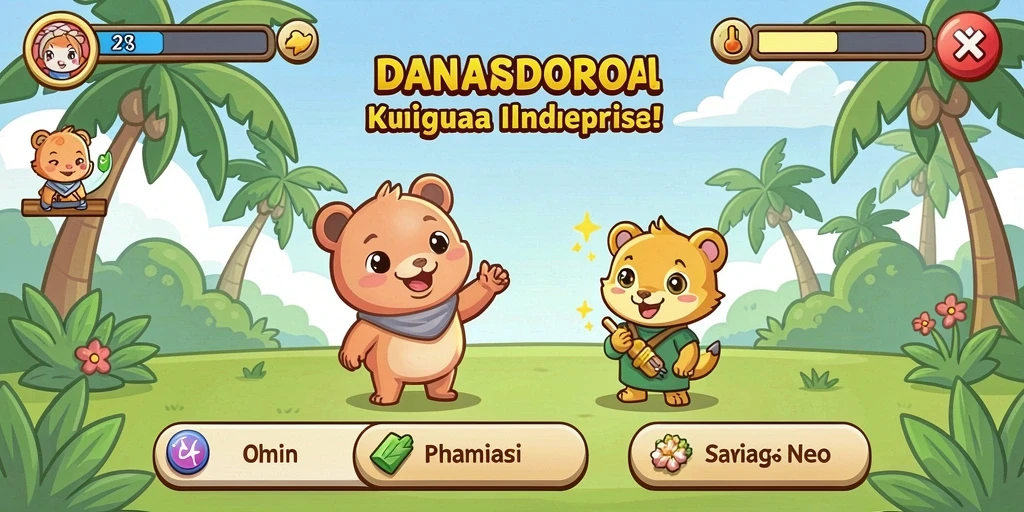 Tampilan mesin slot yang menarik dan intuitif.