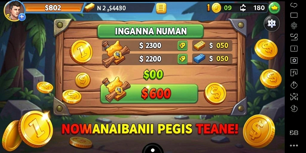 Tampilan antarmuka yang intuitif dan menarik.