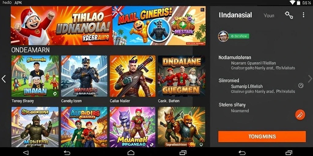 Tampilan antarmuka yang mudah dinavigasi.