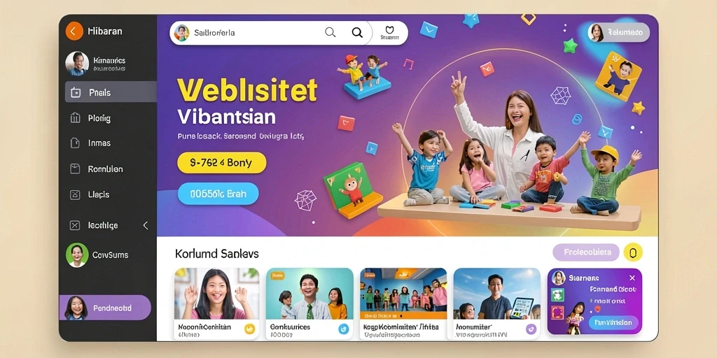 Tampilan antarmuka yang user-friendly dan modern.