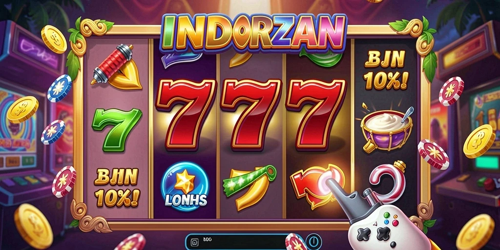 Tangkapan layar menunjukkan karakter utama dalam aksi.