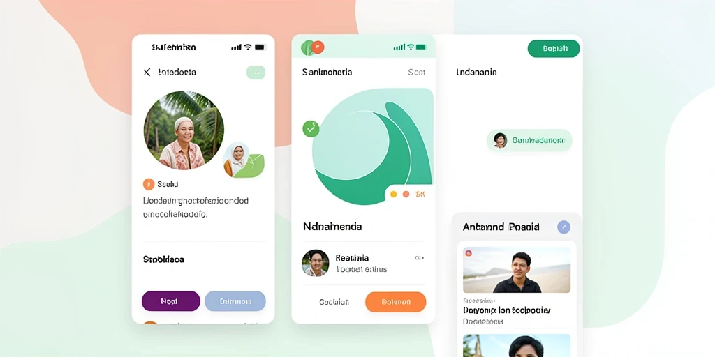 Tampilan antarmuka yang user-friendly.
