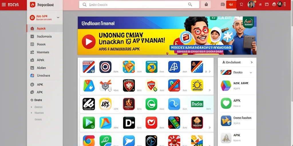 Tampilan awal yang menarik dan ramah pengguna.